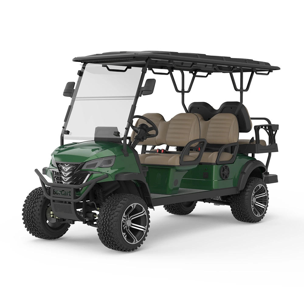 6 Seater Golf Cart Sightseeing Car Hunting Cart Lifted off-Road Beach Buggy