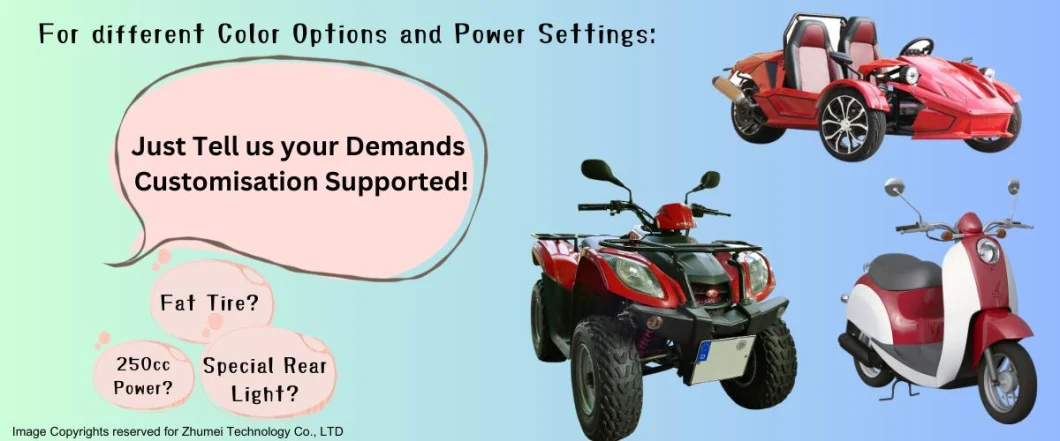 New Big Power 500cc Gasoline Adult ATV, 4-Wheel Farm ATV, Sport ATV, off-Road ATV