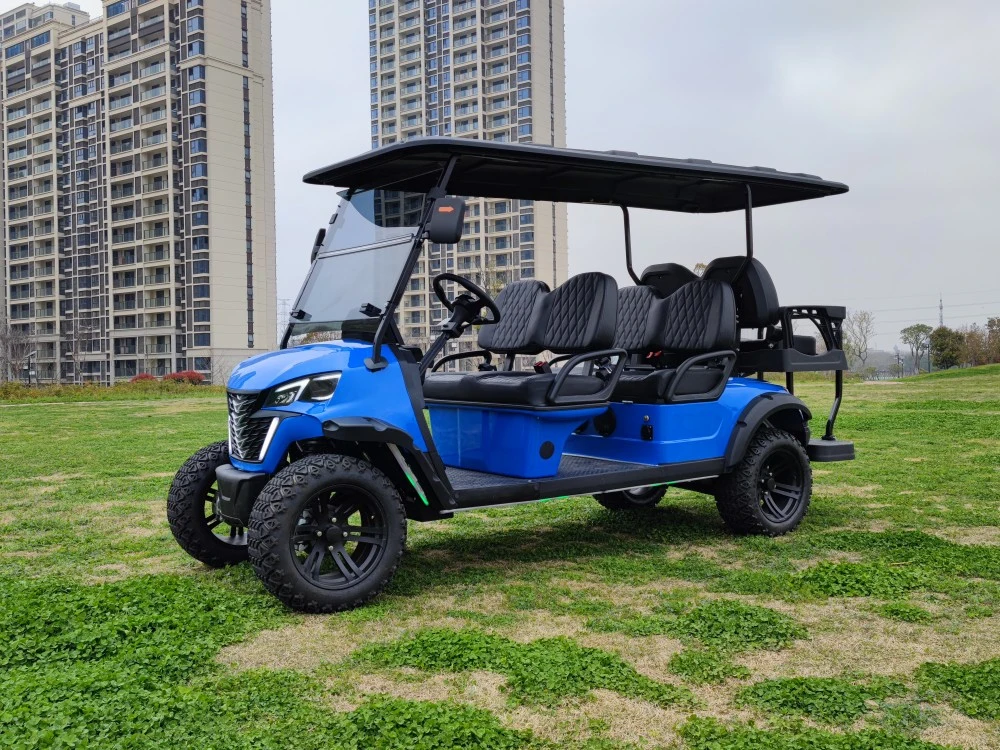 Scenic Spot Electric Instead of Walking Car Adult Electric Quadricycle 2 4 6 Seater Car with Solar Panel Electric Golf Cart
