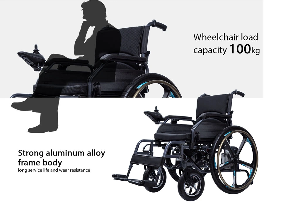Yveelt Comfortable Power Wheel Chair Wholesale All Terrain Portable Foldable Mobility Electric Wheelchair