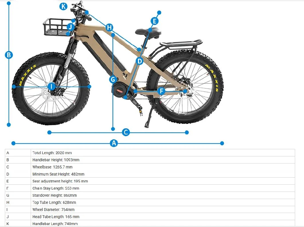 Fat Tire 26 Inch E Bike Urban City 48V 750W/1000W 4 Quad Pistons Hydraulic Disc Brake Electric Bicycle for Sale