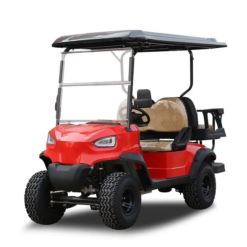 Most Popular 2+2 Seater Electric off-Road Golf Cart 4000W Motor Adult Leisure Mobility Pure Electric Four-Wheel Vehicle1