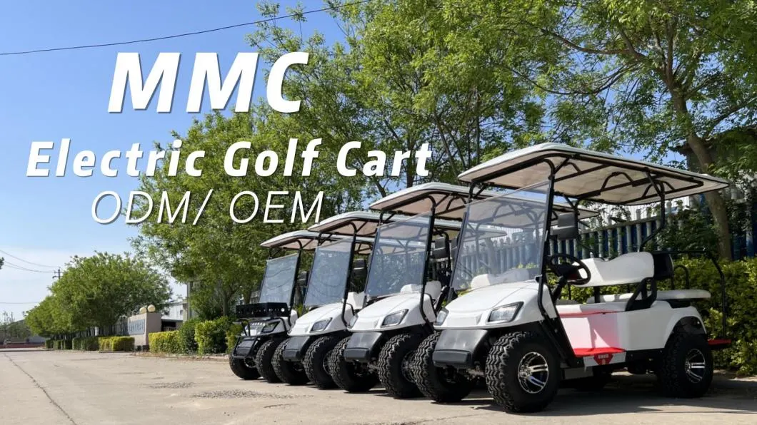 Mini Scooter off-Road 48/72 Volt Electric Golf Cart 6 Seats Electric Golf Cart off Road Hunting Vans Utility Vehicle