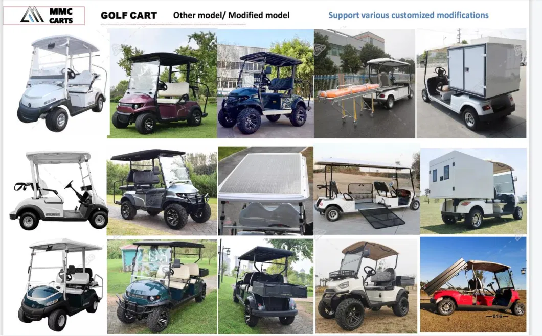 Most Popular 2+2 Seater Electric off-Road Golf Cart 4000W Motor Adult Leisure Mobility Pure Electric Four-Wheel Vehicle1