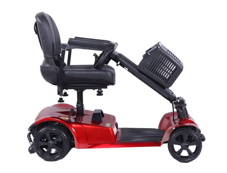 China Cheap 250W Transaxle Motor Folding Four-Wheel Electric Mobility Scooter, Escooter, Electric Vehicle for The Old and The Disable (MS-002)