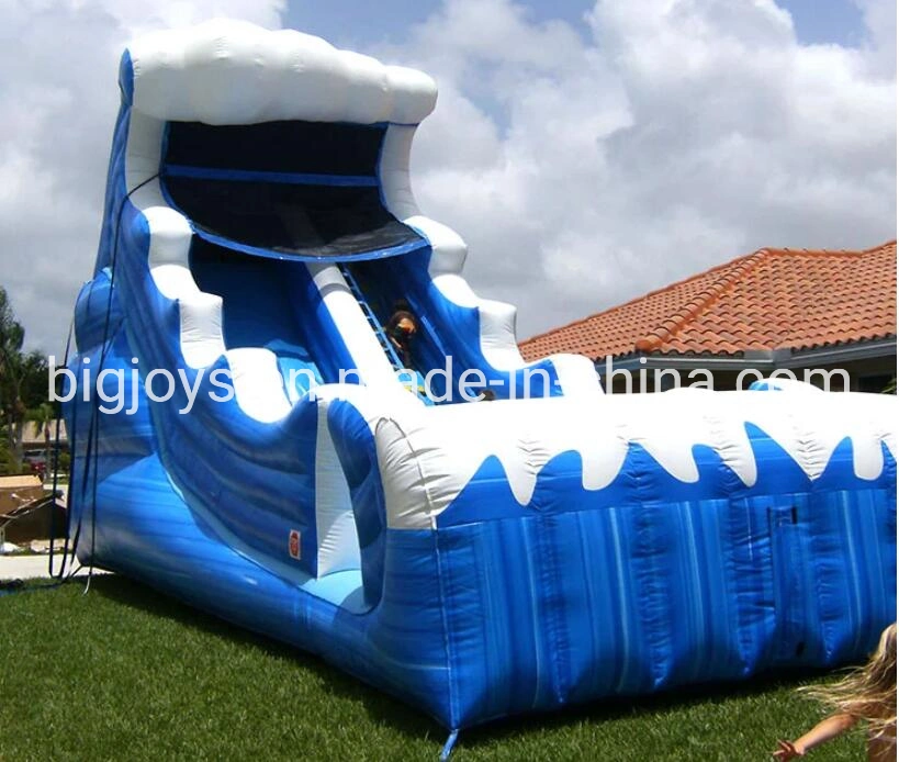 Big Inflatable Fun City Slide for Kids Factory Direct Sales