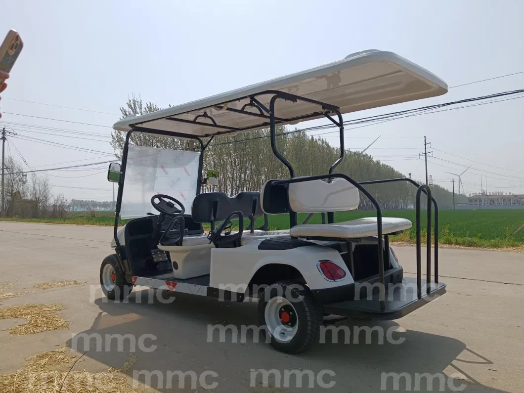 Factory Supply 6 Seats Cheaper Golf Cart/Seat Folds Back Electric Golf Car/Intelligent Utility Electric Vehicle