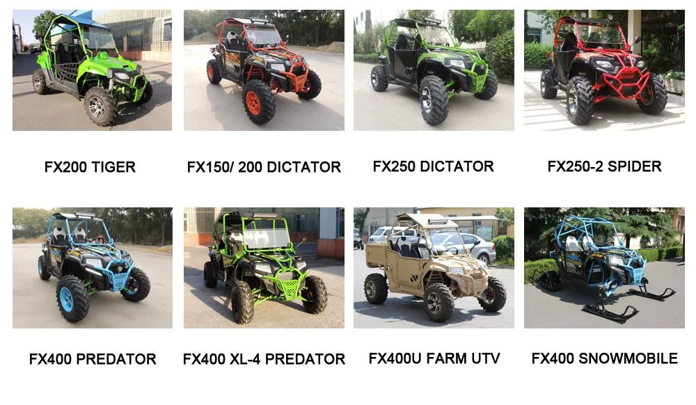 Agriculture Wagon Atvs All-Terrain off-Road Vehicle Agriculture 400cc Cargo Farm UTV