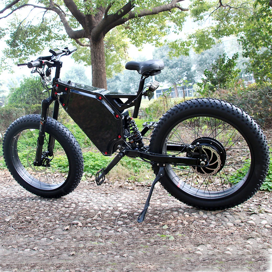 5000W Electric Dirt Bike with Rear Brushless Motor 72V 28.8ah Lithium Battery Enduro Fat Ebike Bomber Motorbike