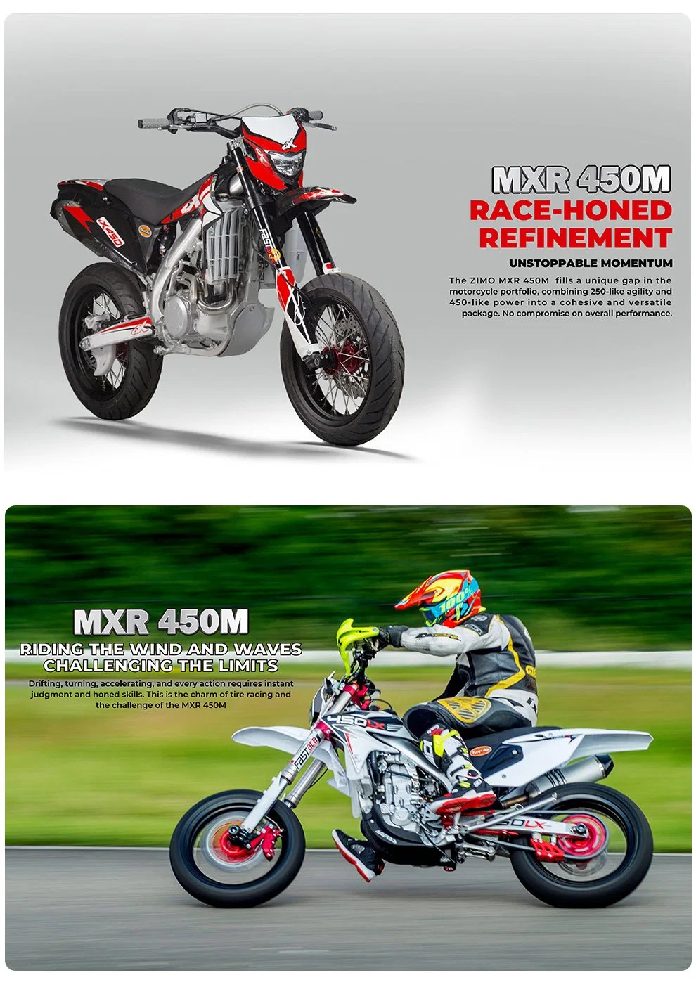 2024 New 250cc 450cc Electric Start Sport Dirt Bike Off Road Motorbike Racing Motorcycle