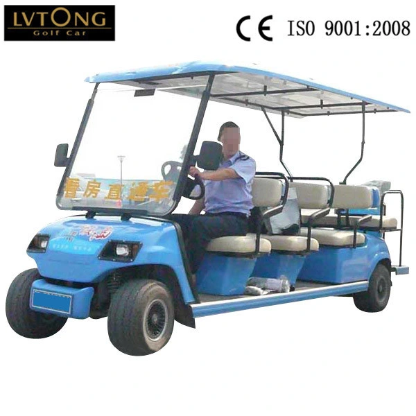 Stable Quality Long Durability Fashion Shape Design Four-Wheeled 11 Passengers Tourist Shuttle Vehicle (LT-A8+3)