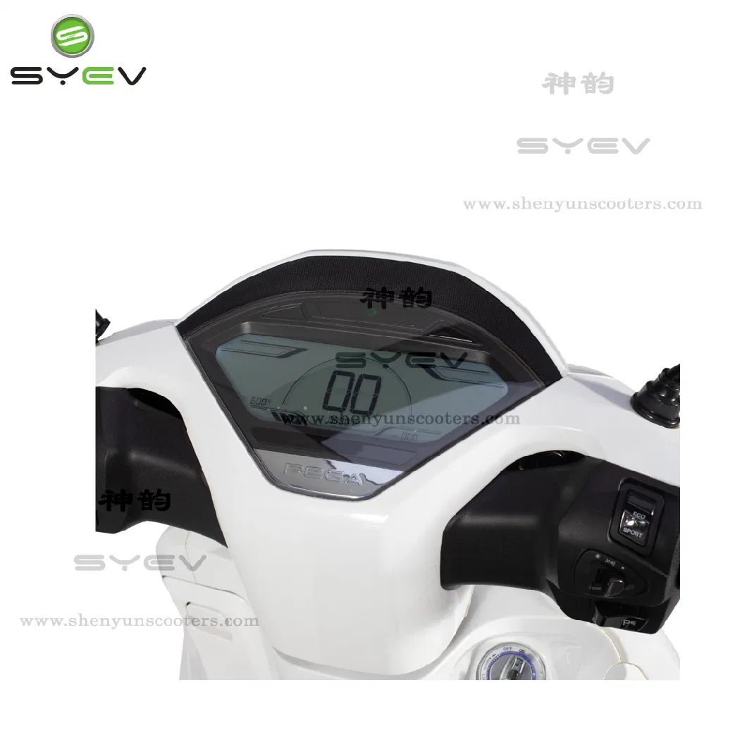 Hot Sale 2 Two Wheeler in Europen Electric Scooter Powerful Motorbike E Motorcycle with 80km/H Fast Speed EEC L3e