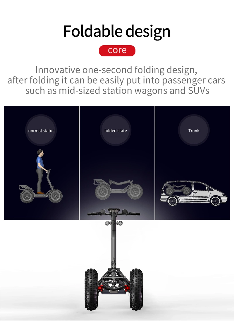 All Terrain Scooter ATS Vehicles for All Land Types