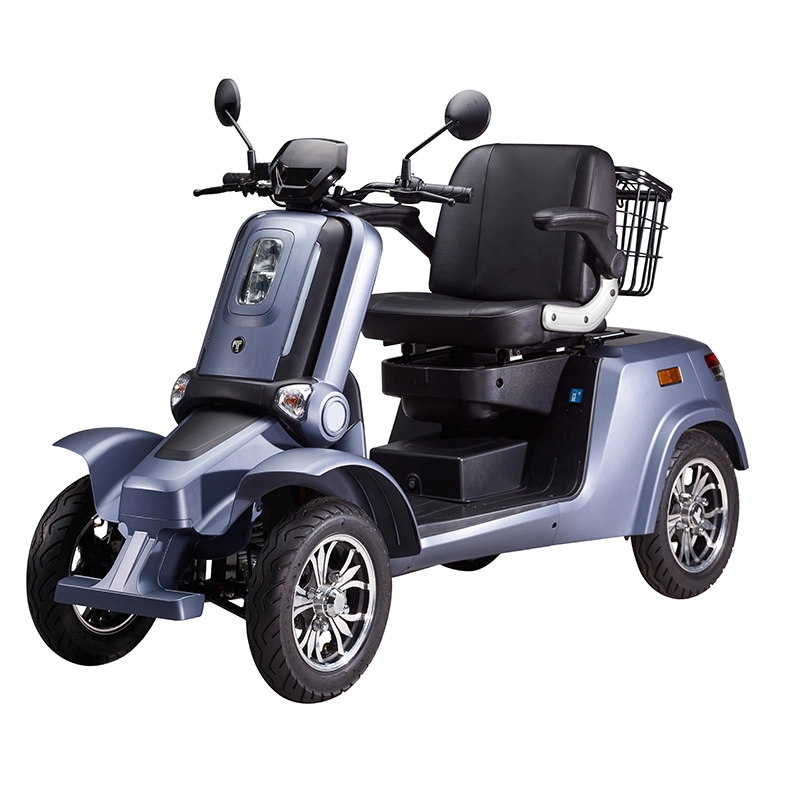 800W New Type 4 Wheel Electric Motorcycle 60V Electric for Elder Adult Electric Cargo Scooter