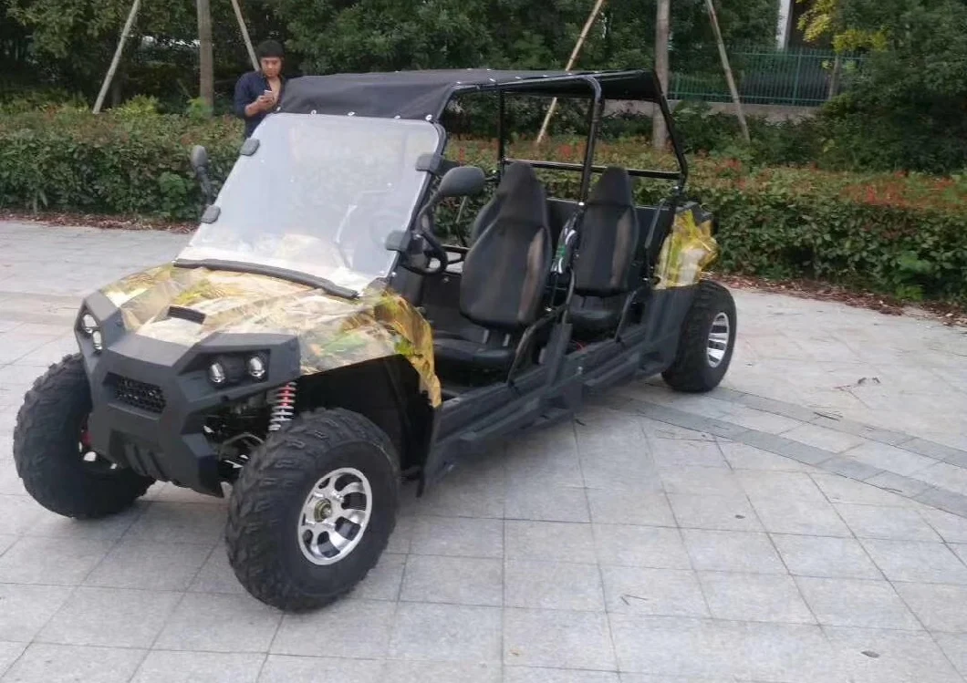Wholesale 4 Seater off Road Electric Utility Vehicle with Free Maintenance Long Lasting Battery Train Acid Power