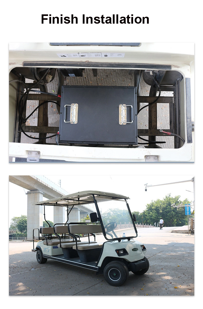 51.2V 105ah Lithium Iron Phosphate LiFePO4 Golf Cart, Sightseeing Vehicle, Low Speed Four Wheel Lithium Battery