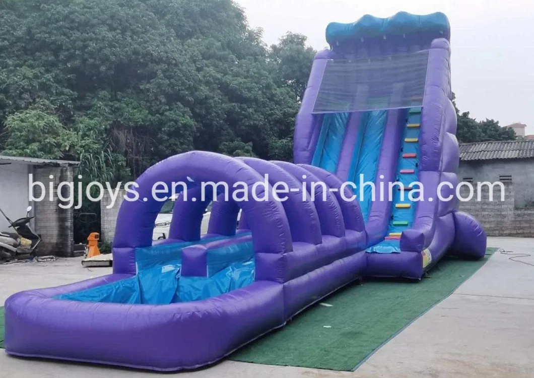 Big Inflatable Fun City Slide for Kids Factory Direct Sales