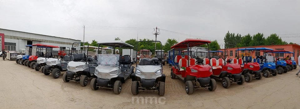 Scenic Spot Electric Instead of Walking Car Adult Electric Quadricycle 2 4 6 Seater Car with Solar Panel Electric Golf Cart