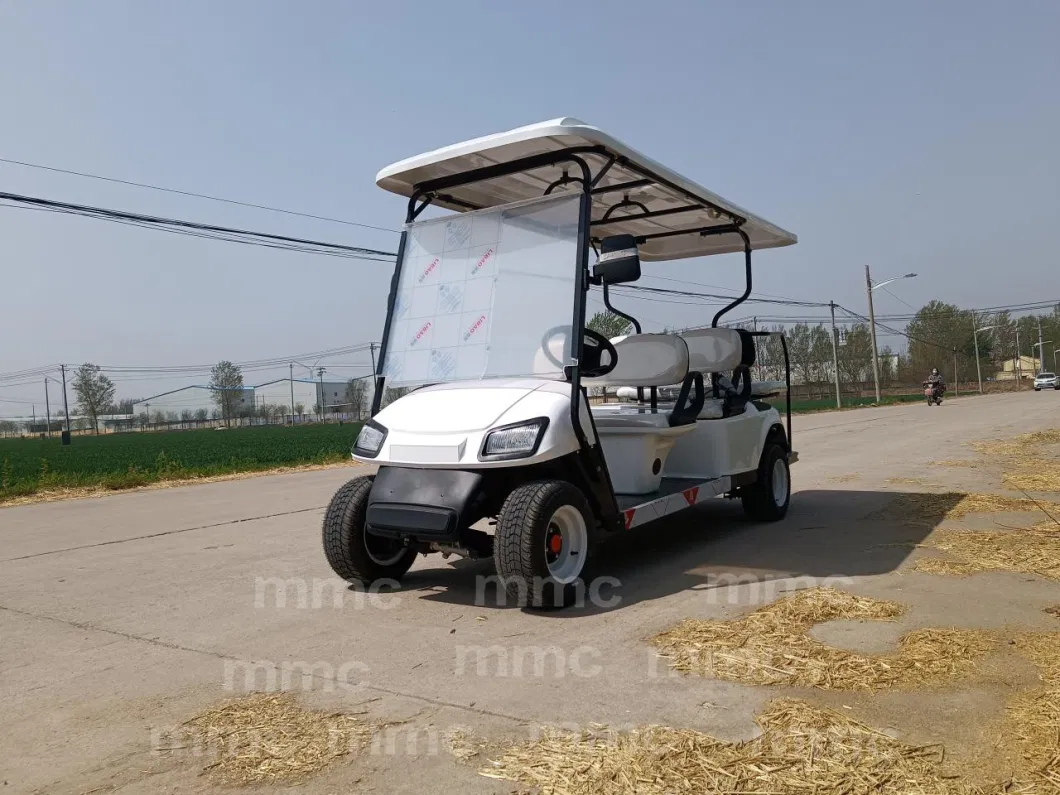 Factory Supply 6 Seats Cheaper Golf Cart/Seat Folds Back Electric Golf Car/Intelligent Utility Electric Vehicle