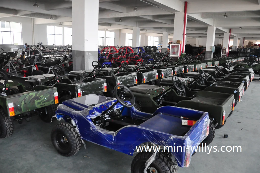 China Factory Best Price Electric Start Adult 125cc 150cc 250cc Willys Mini Jeep 4X4