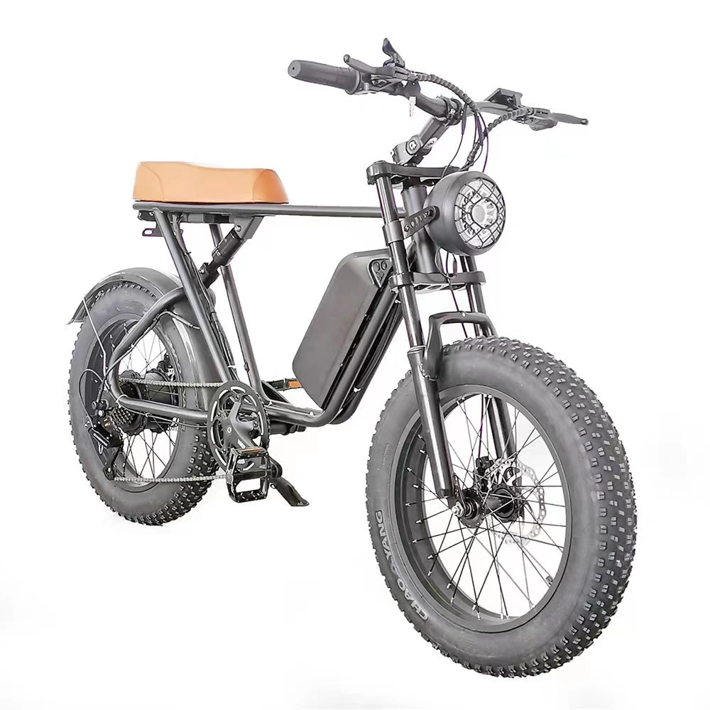 EU Us Warehouse Wide Tire off-Road Electric Bicycle High Speed 48V 1000W Lithium Battery Aluminum Alloy Ebike