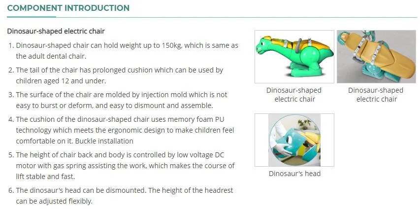 New Children Dental Unit Child Kid&Prime&prime;s Dental Unit Dental Chair