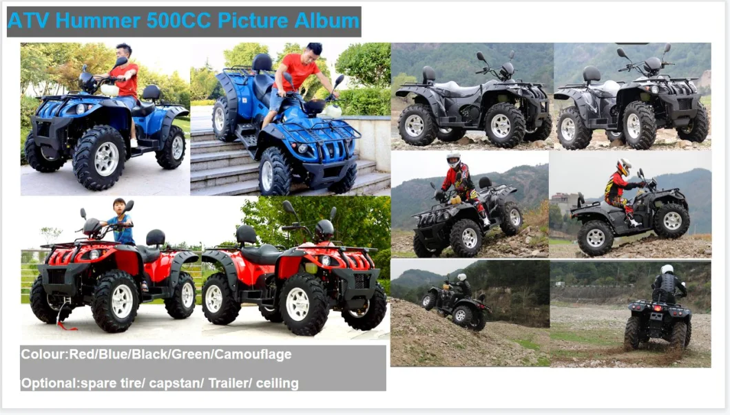 High Quality 500cc 4X4 off Road 4WD ATV