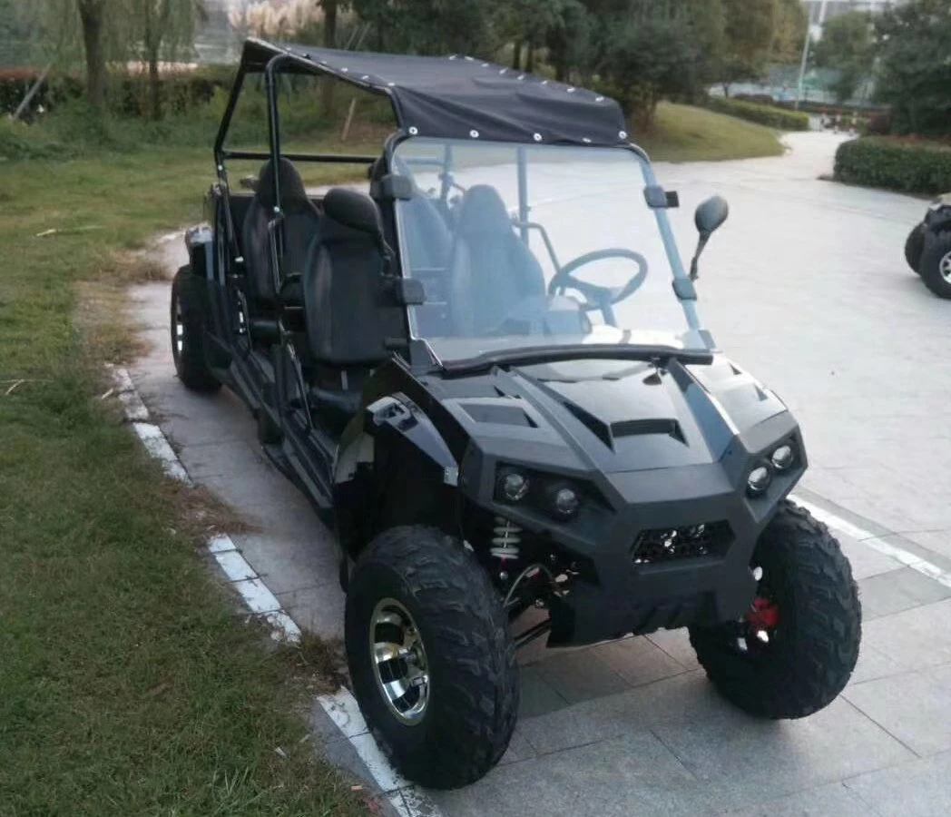 Wholesale 4 Seater off Road Electric Utility Vehicle with Free Maintenance Long Lasting Battery Train Acid Power