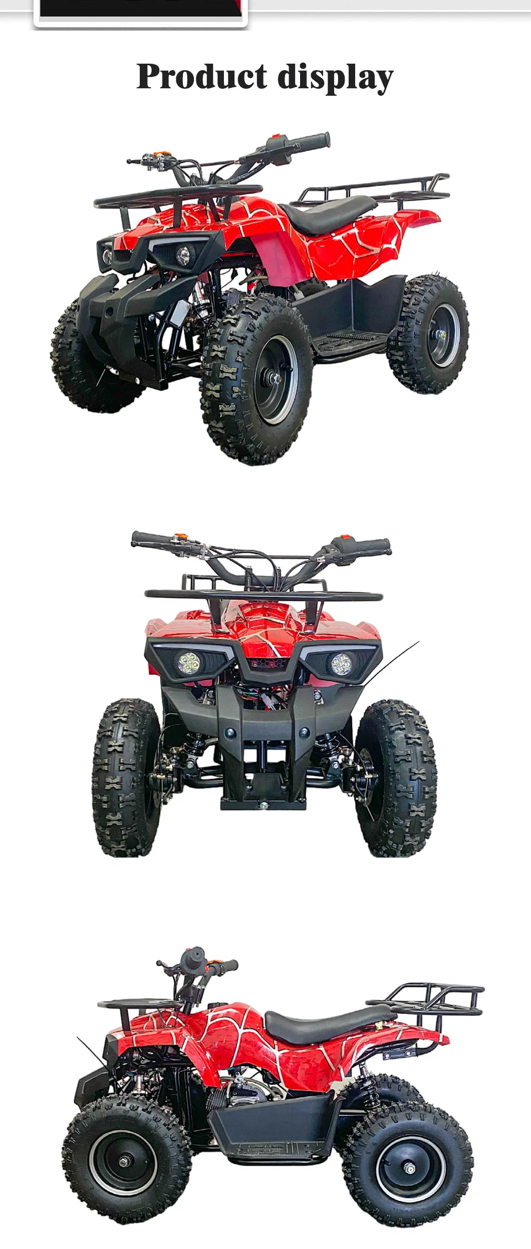 49cc Powerful Mini Gasoline All-Terrain Vehicle for Kids