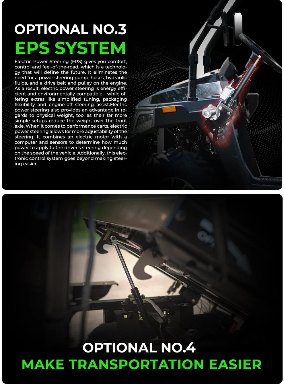 2024 New 10KW 72V Side by Side SSV 4wd Electric UTV