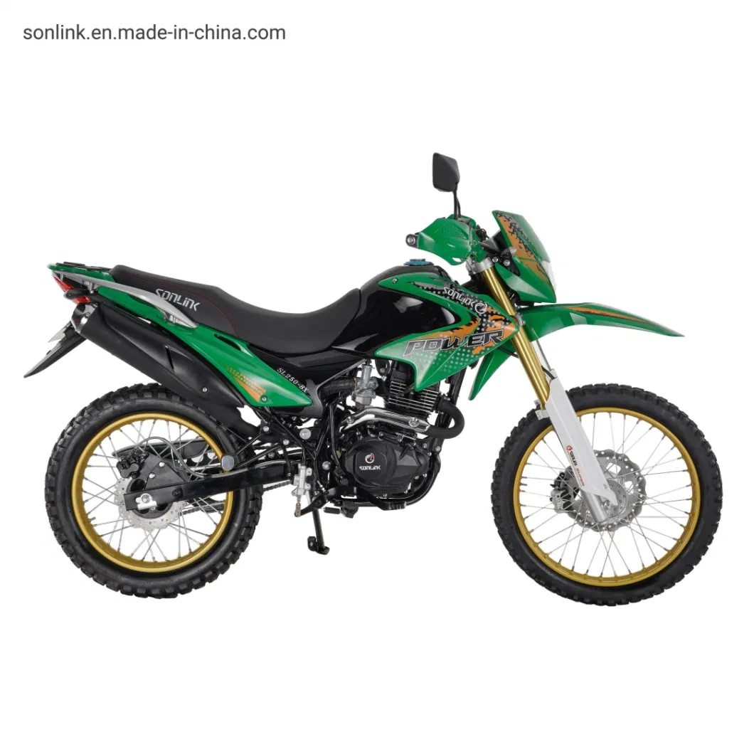 Sport Racing Chinese Street off Road 200cc Dirtbike/150cc Motorbike/125cc Motorcycle (SL150GY-A)