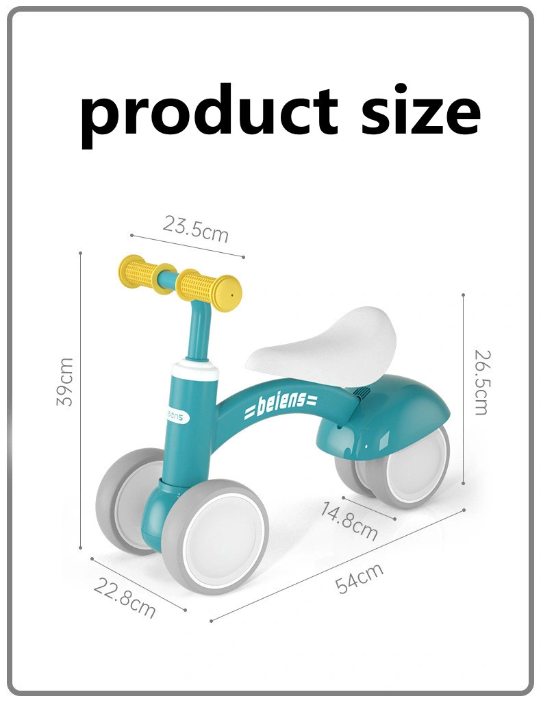 Popular New Product Four Wheels Sliding Mini Educational Toys Children Scooter Kids Balance Bike