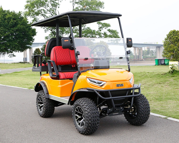 UAE 4 Seaterlifted Electric Golf Cart Lithium Utility Vehicles off-Road Club Car