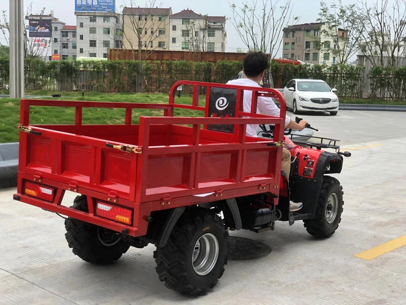 ATV 250cc 2WD with Bucket Shaft Drive Agricultural Vehicle Automatic Lifting Farm ATV