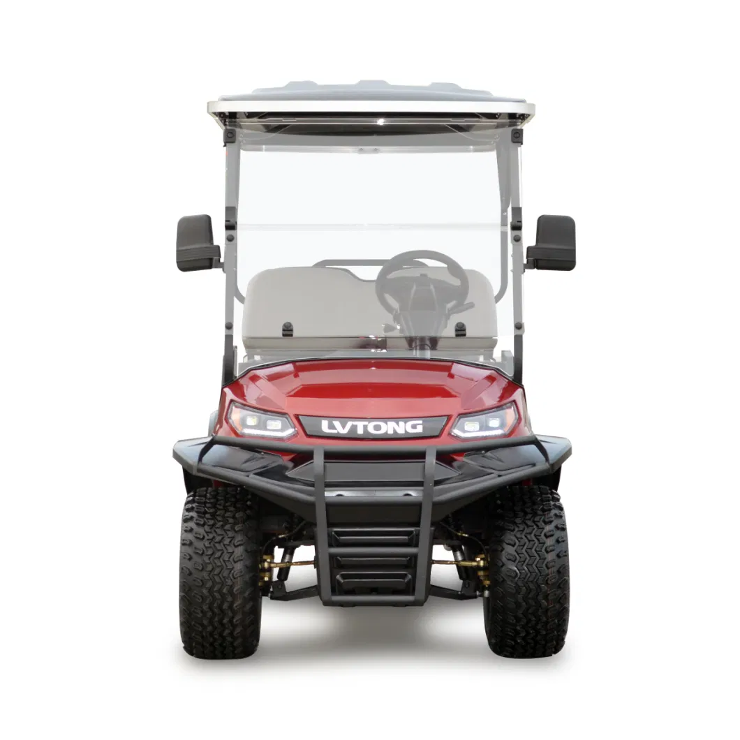 Lithium Battery Powered Fashion Shape Design Four-Wheeled 4 Passengers Vehicle Golf Cart (LT-A827.2+2G)