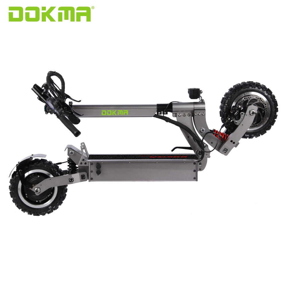 Dokma Electric Scooter Dkm 11 Inch 72V 7000W Adult High Speed 90km/H off-Road Dual Drive Folding Electric Vehicle