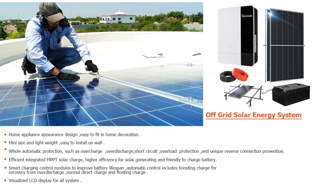 Atess Storage Hybrid Solar Energy System 30000W 150000W for Commercial