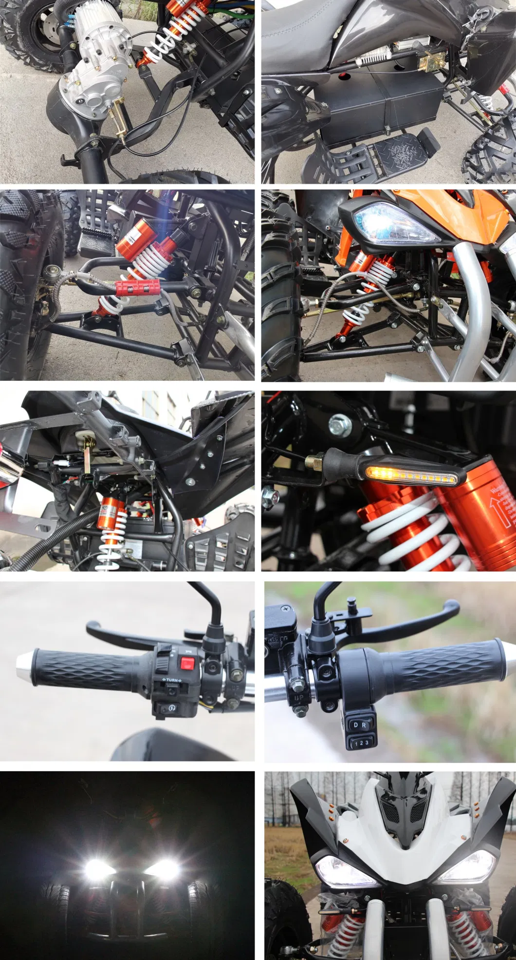 Shaft Drive All Terrain ATV Manufacturers Wholesale Four Wheel Electric Beach Motorcycle