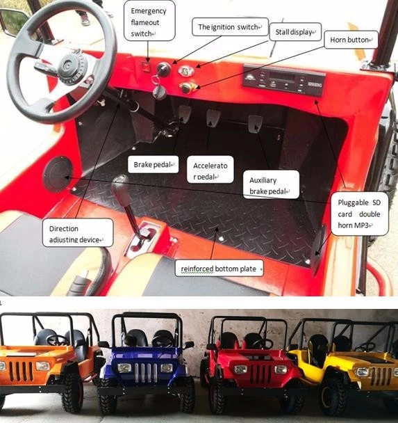 Su Yang Functional Electric Mini Jeep for Sale