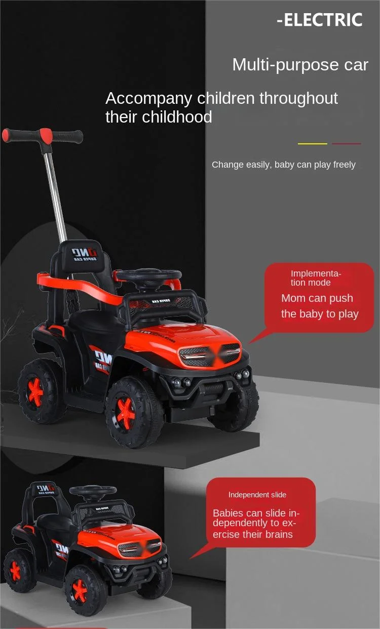 Children&prime;s Electric Toy Car Can Sit Remote Control off-Road Vehicle