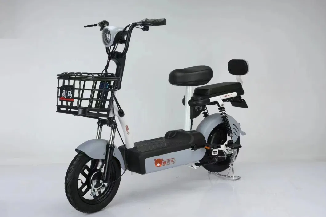 Adult Small Electric Bicycles/Two Wheeled Electric Motorcycles/Two Seater Electric Scooters