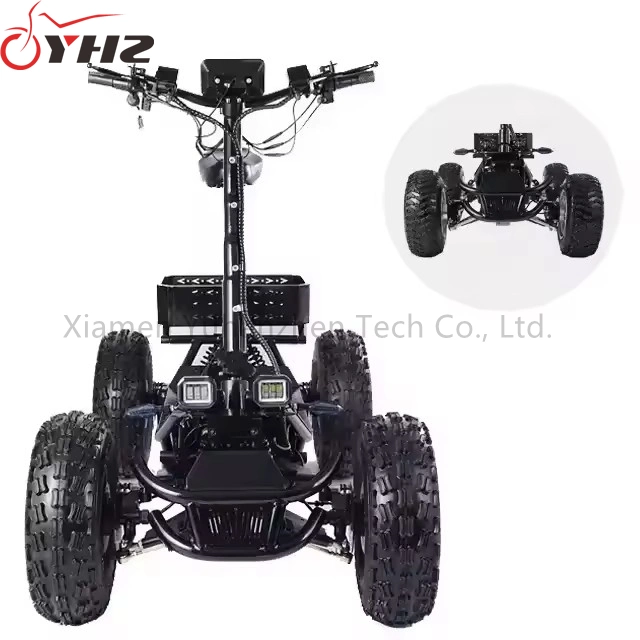 New Foldable Scooter 4X4 Electric ATV UTV 6000W 60V Dune Buggy