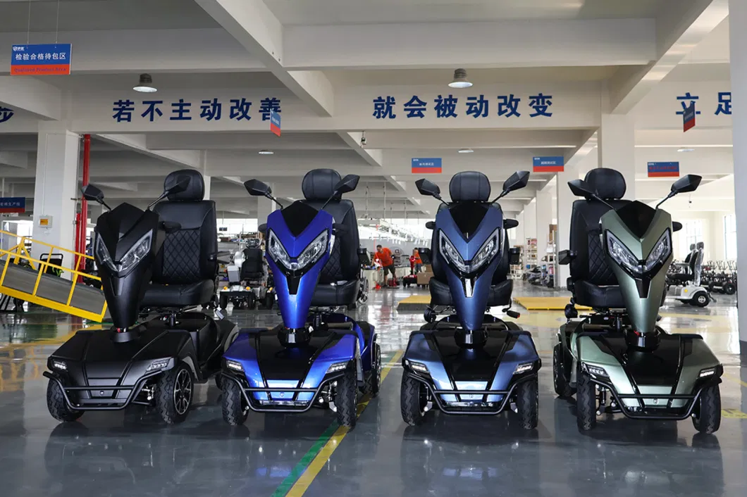 Four Wheels Heavy Duty Mobility Scooter with Handicapped Scooters (EML49A-D)