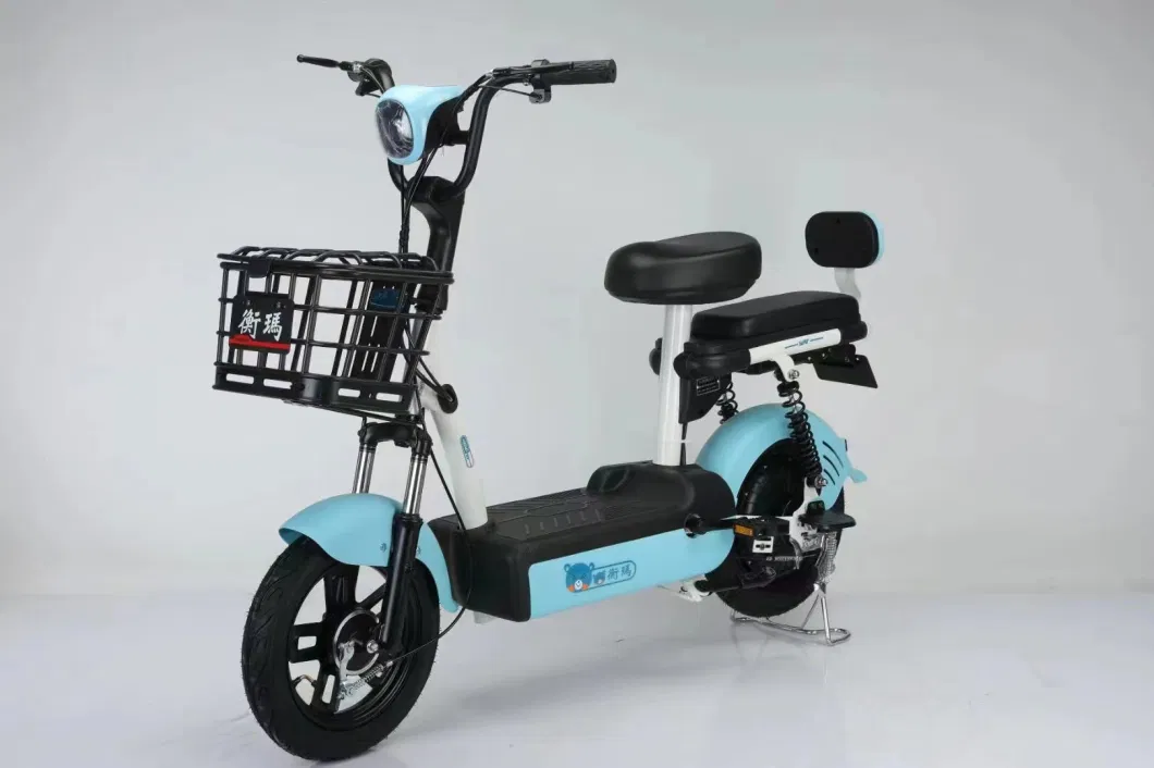 Adult Small Electric Bicycles/Two Wheeled Electric Motorcycles/Two Seater Electric Scooters