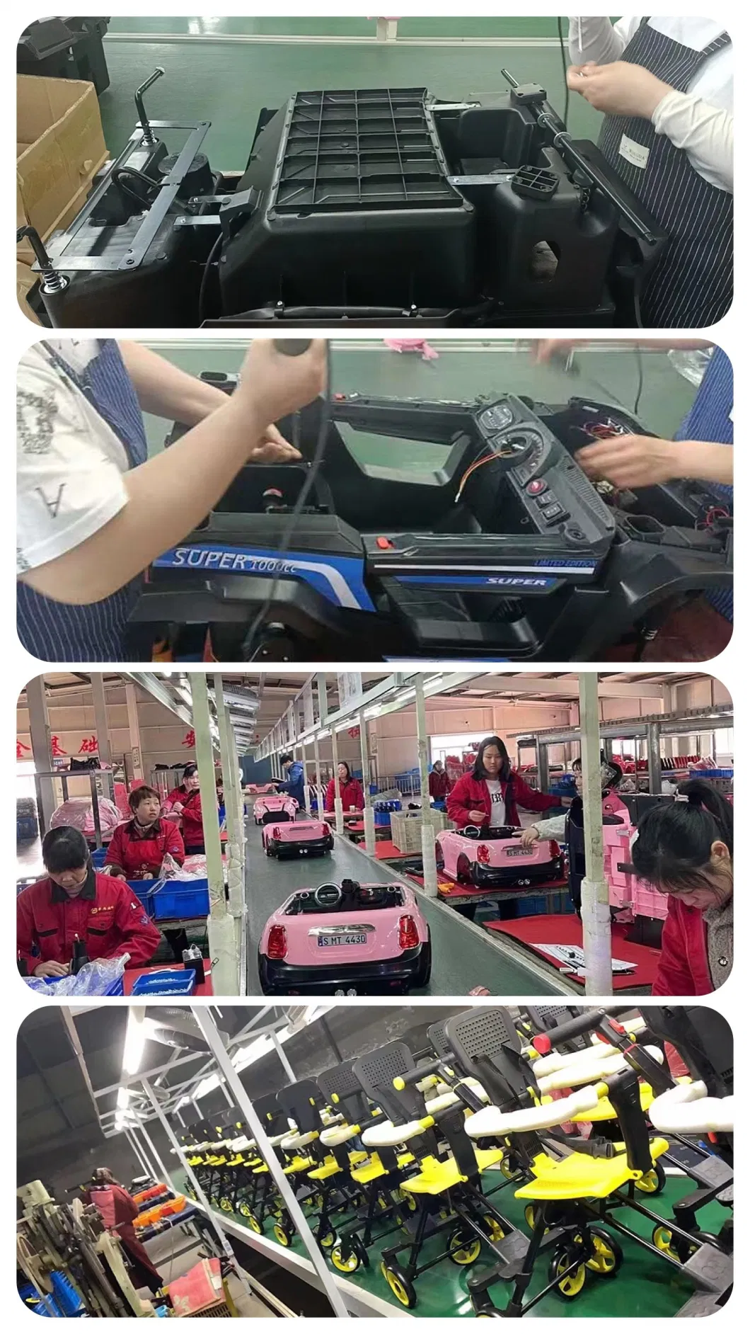 China Manufacturing Factory Price/ Large Four-Wheeled Children&prime;s Electric off-Road Vehicle