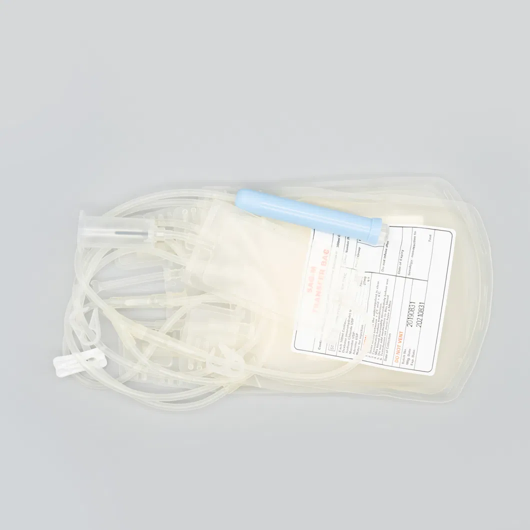 Medical Disposable Sterile Single/Double/Triple/Quadruple Blood Collection Bag