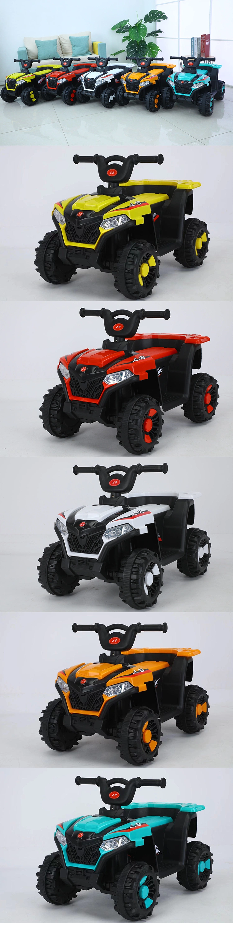 Stackechocool Sports Kids Electric Quad Bikes Ride on ATV Battery Beach Car