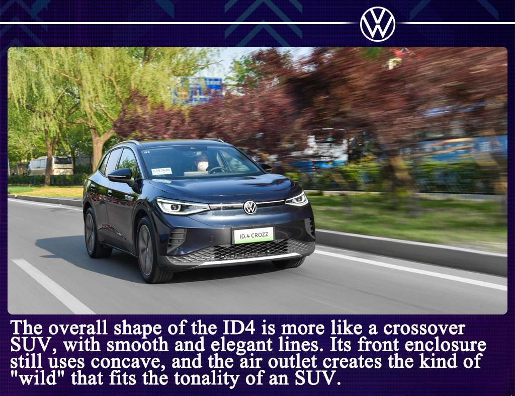 2023 New Energy VW ID4 Crozz Lite PRO/PRO 4 Wheels 5 Seats Electric Car/SUV Vehicle From China