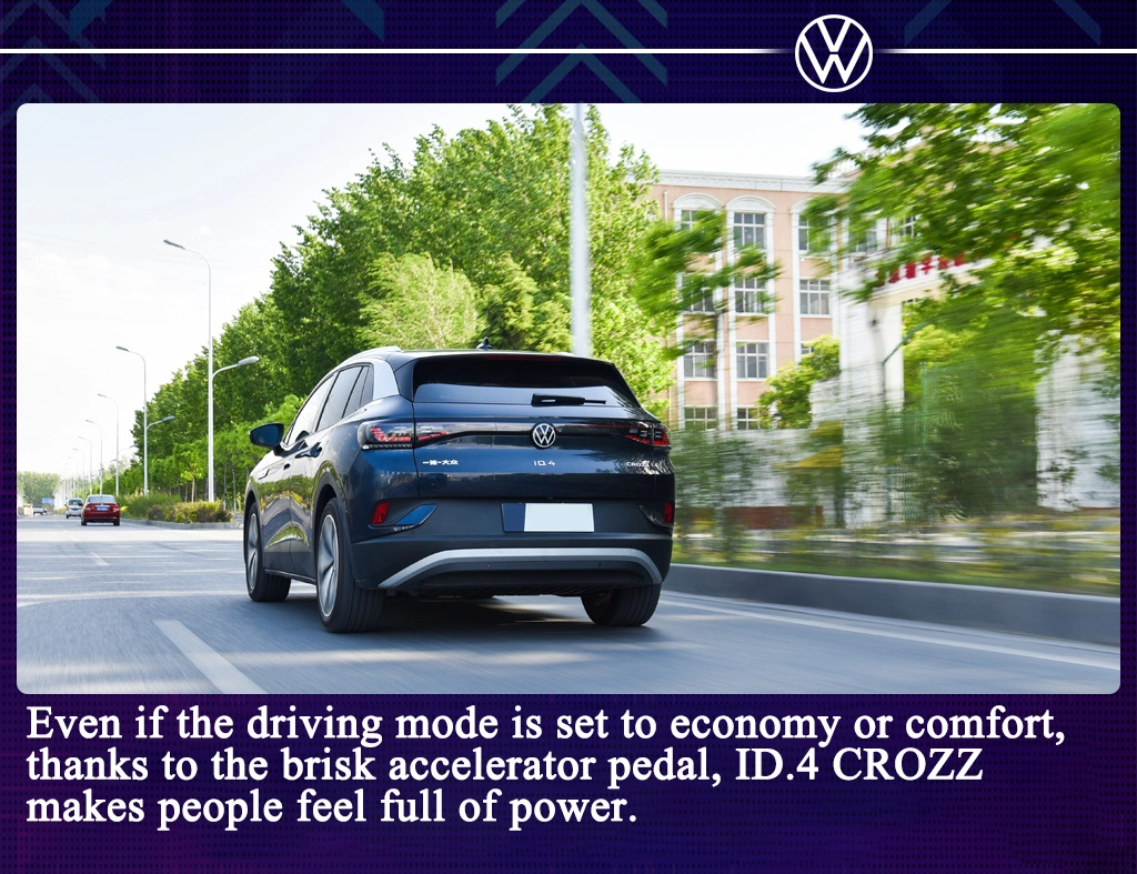 2023 New Energy VW ID4 Crozz Lite PRO/PRO 4 Wheels 5 Seats Electric Car/SUV Vehicle From China