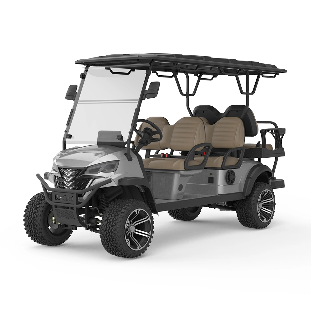 6 Seater Golf Cart Sightseeing Car Hunting Cart Lifted off-Road Beach Buggy